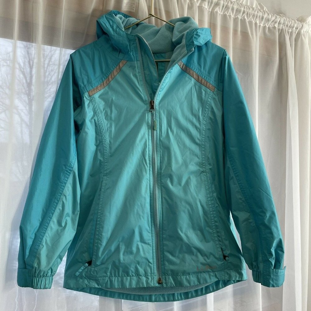 Kids Unisex L.L.Bean Blue Jacket Size M 10-12